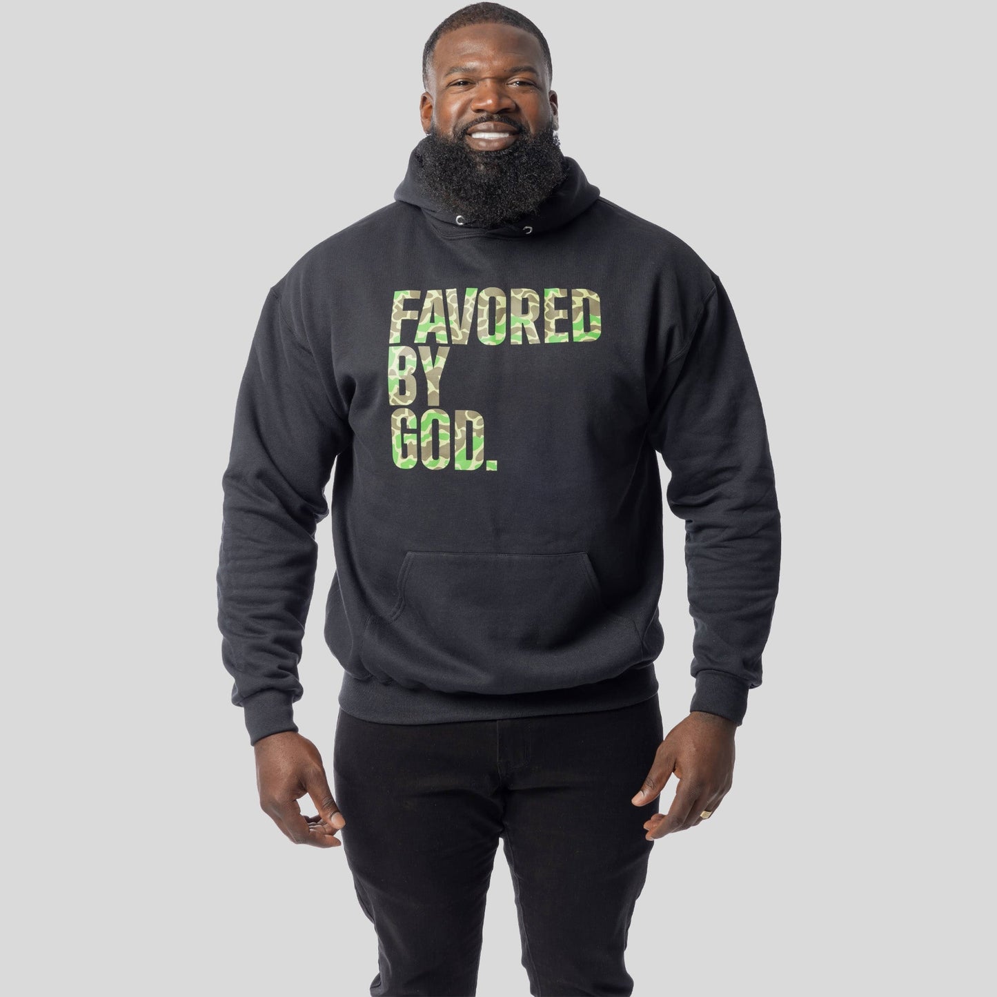 Favored By God Camo Hoodie