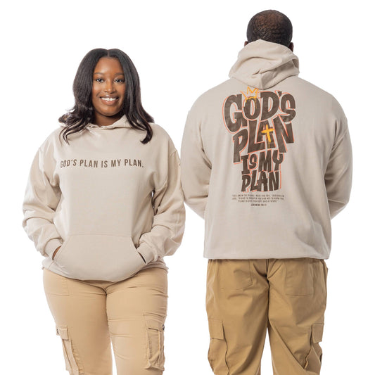 God's Plan My Plan Jeremiah Hoodie